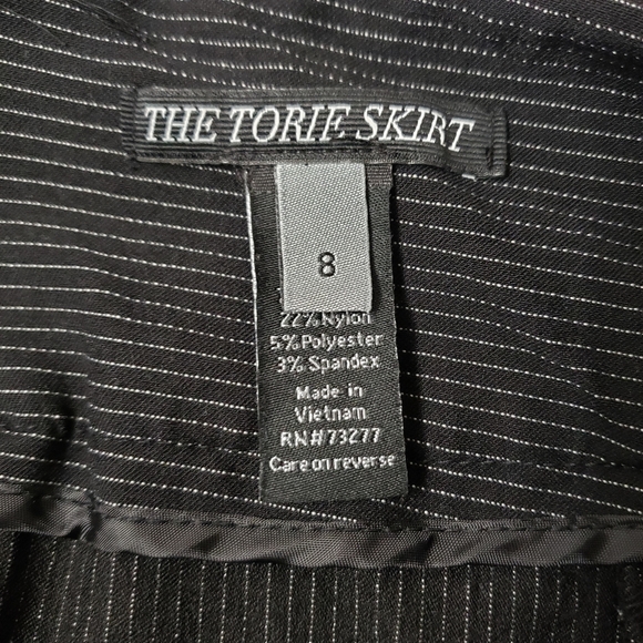 The Torie Skirt Black with white pencil skirt🖤🤍 - Picture 7 of 7